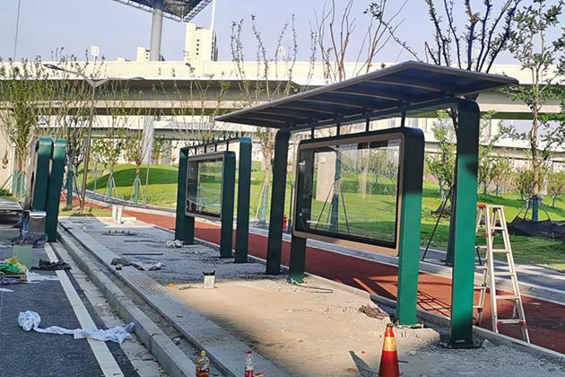 公交車亭案例圖片